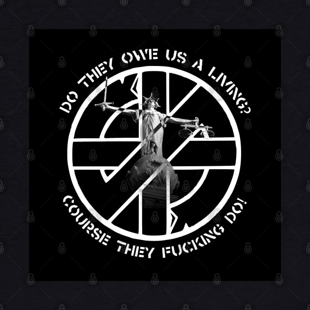 Crass - Do They Owe Us A Living? by OriginalDarkPoetry